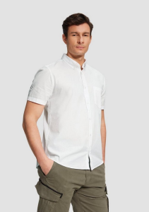 Сорочка Regular fit 2161421.0100 s.Oliver L Білий