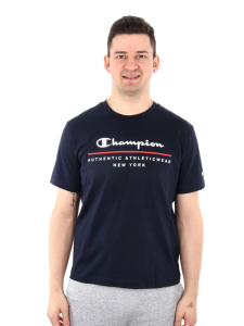 Футболка crewneck t-shirt 219734-BS501 Champion L Темно-синій