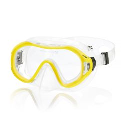 Маска для плавання Aqua Speed JUNIOR 223-18 жовтий, прозорий Діт OSFM