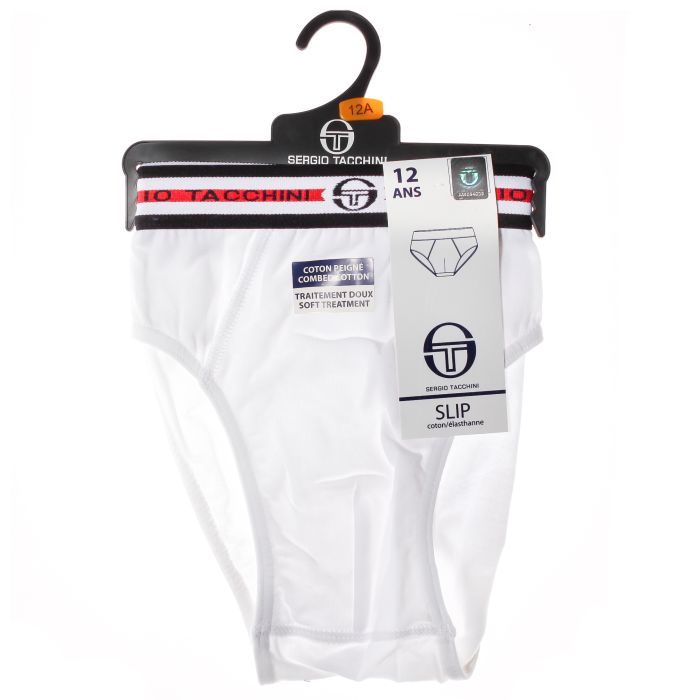 Труси-сліпи Sergio Tacchini SLI SLIP GA білий Діт 116см