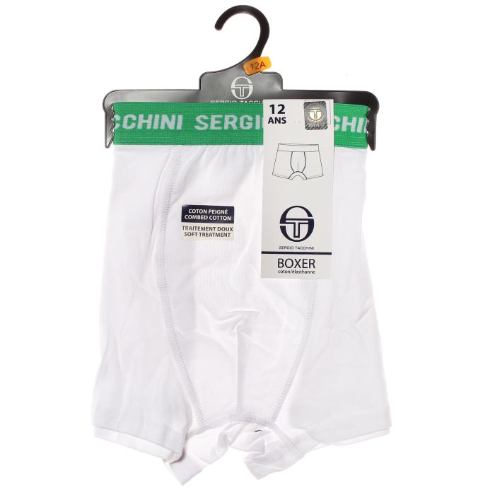 Труси-боксери Sergio Tacchini BOXER GA TACCHINI X1 білий Діт 116 см (6 ANS)