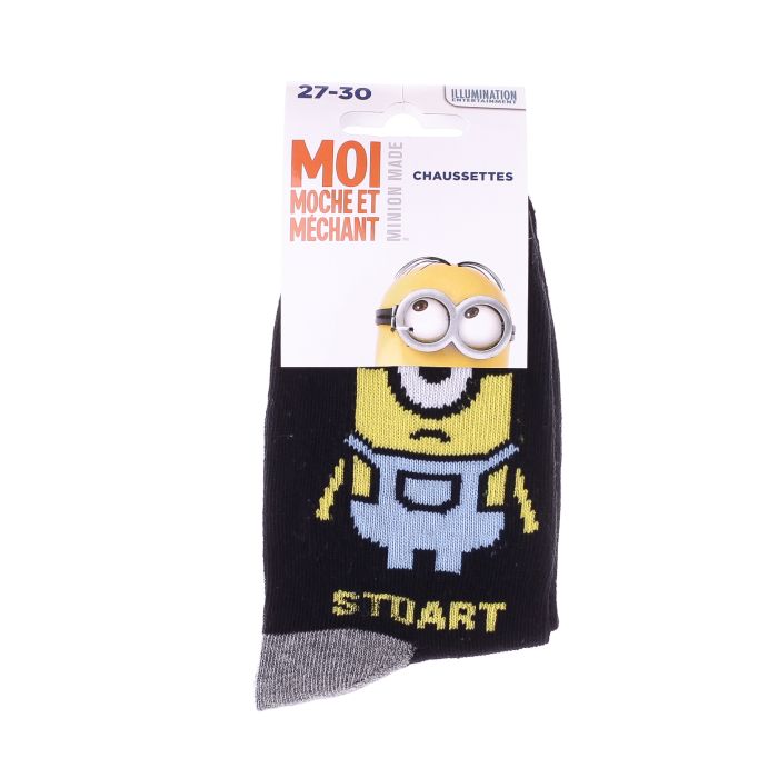 Шкарпетки MINIONS STUART чорний Діт 31-34, арт.35124-1