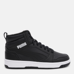 Черевики підліткові Puma Rebound V6 Mid WTR Jr 39468501 Puma 3,5 (36) Чорний