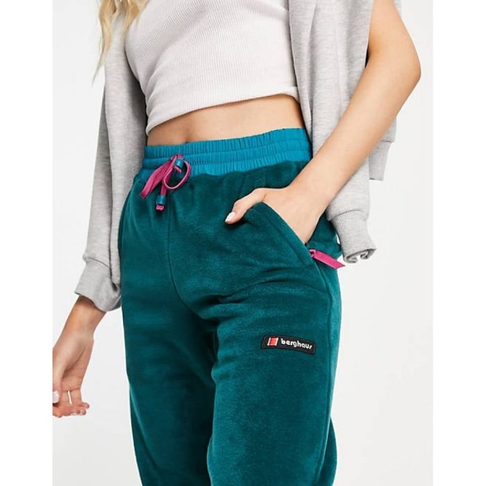 Штани Berghaus Oversized fleece sweatpants in teal