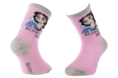 Шкарпетки PRINCESS BLANCHE NEIGE сірий, рожевий Діт 19-22, арт.43891047-5
