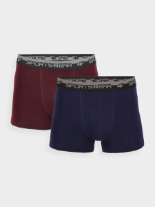Труси-боксери BOXER SHORTS M051 (2PACK) 4FWMM00UBXSM051-31S 4F 2XL Темно-синій
