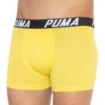 Труси-боксери Puma SPACEDYE STRIPE BOXER 2P сірий, жовтий Чол M