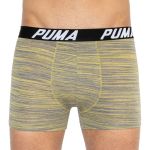 Труси-боксери Puma SPACEDYE STRIPE BOXER 2P сірий, жовтий Чол M