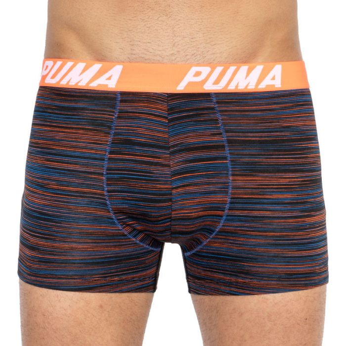 Труси-боксери Puma SPACEDYE STRIPE BOXER 2P синій, червоний Чол L