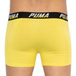 Труси-боксери Puma LOGO AOP BOXER 2P сірий, жовтий Чол L
