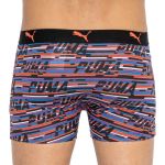 Труси-боксери Puma LOGO AOP BOXER 2P чорний, помаранчевий, синій Чол M