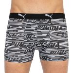 Труси-боксери Puma LOGO AOP BOXER 2P сірий, білий, чорний Чол L