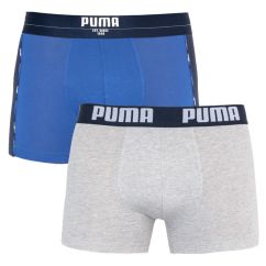 Труси-боксери Puma STATEMENT BOXER 2P синій, сірий Чол L