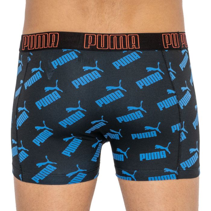 Труси-боксери Puma BIG LOGO AOP BOXER 2P чорний, синій Чол M
