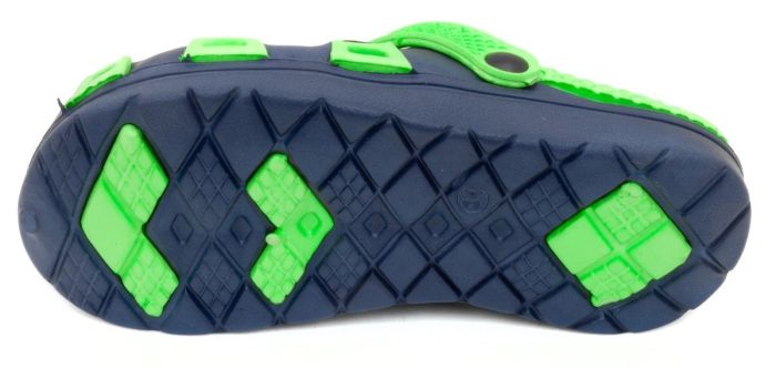 Крокси Aqua Speed SILVI 6928 синій, зелений Діт 25