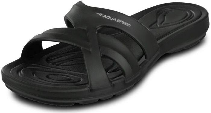 Шльопанці Aqua Speed PANAMA 9865 чорний Жін 36