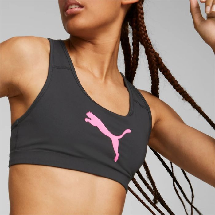 Топ Mid Impact 4Keeps Bra 52030453 Puma L Чорний