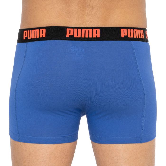 Труси-боксери Puma BASIC BOXER 2P чорний, синій Чол S