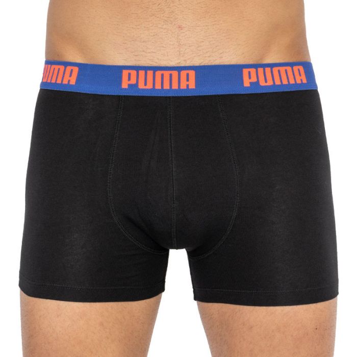 Труси-боксери Puma BASIC BOXER 2P чорний, синій Чол S