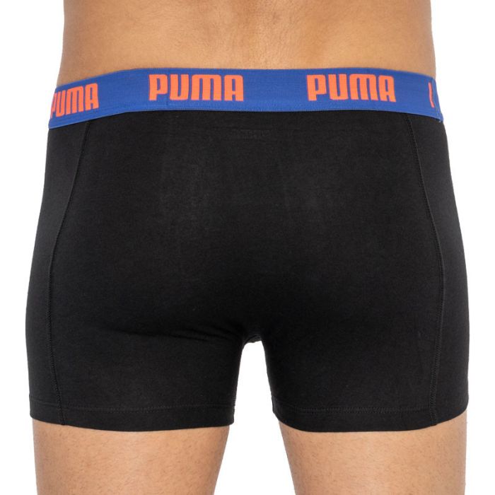 Труси-боксери Puma BASIC BOXER 2P чорний, синій Чол S