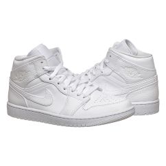 Кросівки Jordan 1 Mid White (554724-130)