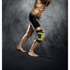 Наколінник з відкритою чашкою SELECT 6252 Compression knee support (010) чорний, M