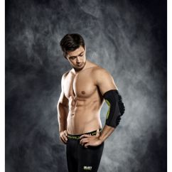 Налокітник компресійний SELECT 6650 Compression elbow support - handball (010) чорний, L