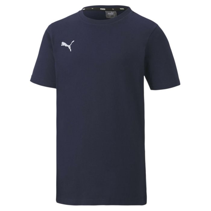 Футболка дитяча PUMA TeamGoal Casual 656709-06, Цвет Темно-синий, Размер (Европа) - 128cm