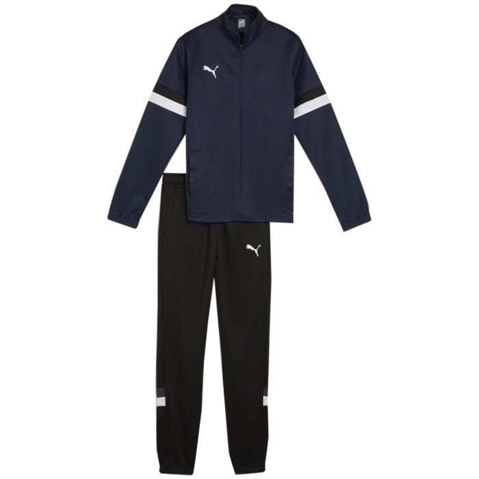 Костюм спортивний PUMA teamRISE Tracksuit Jr темно-синій, чорний Діт 140 см