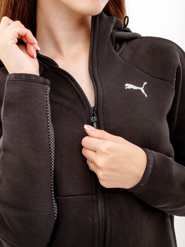 Кофта Puma EVOSTRIPE Full-Zip Hoodie