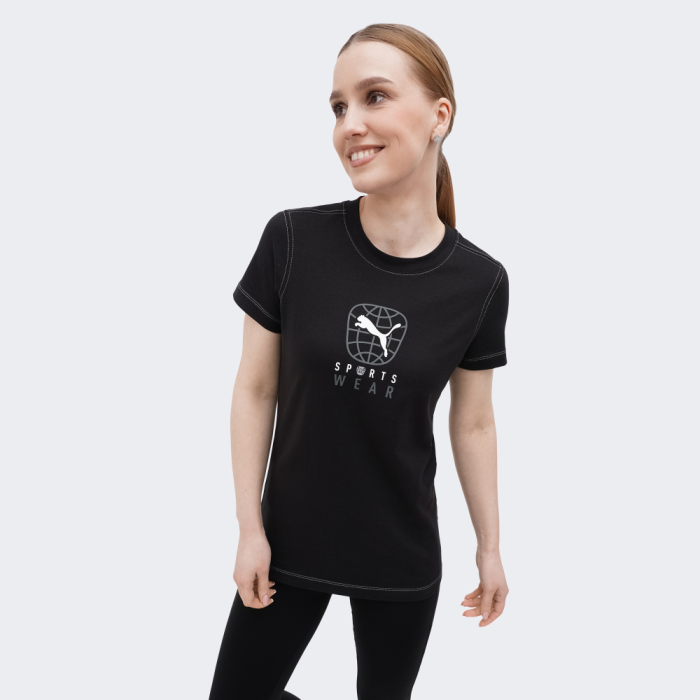 Футболка BETTER SPORTSWEAR Tee 67900601 Puma M Чорний