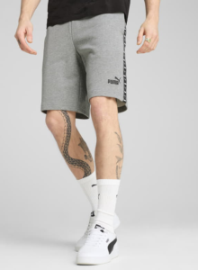 Шорти спортивні ESS TAPE Shorts 68468303 Puma L Сірий