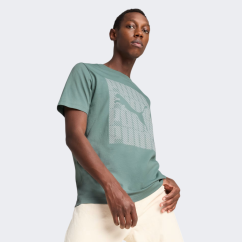 Футболка GRAPHICS Puma Wording Tee 68482530 Puma L Зелений