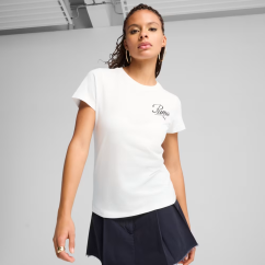 Футболка SCRIPT Tee 68498202 Puma L Білий
