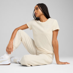 Футболка SCRIPT Tee 68498287 Puma L Бежевий