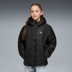 Куртка підліткова ESS Hooded Padded Jacket 68522601 Puma 128 Чорний