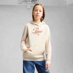 Худі підліткове ESS SCRIPT Hoodie 68580687 Puma 128 Бежевий
