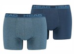 Труси-боксери Head BASIC BOXER 2P синій, блакитний Чол L