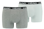 Труси-боксери Head BASIC BOXER 2P сірий, світло-сірий Чол L