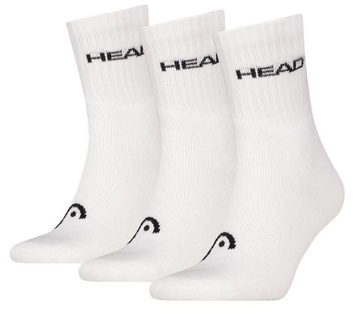 Шкарпетки Head ELEMENTS ALL SPORTS SHORT CREW 3P білий Чол 35-38