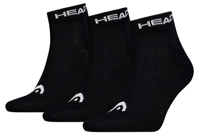 Шкарпетки Head ELEMENTS ALL SPORTS QUARTER 3P чорний Чол 39-42