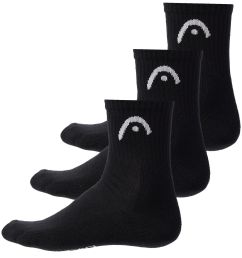 Шкарпетки Head ALL SPORTS TRAINING SHORT CREW 3P чорний Чол 39-42