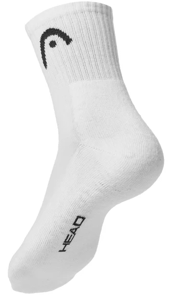 Шкарпетки Head ALL SPORTS TRAINING SHORT CREW 3P білий Чол 39-42