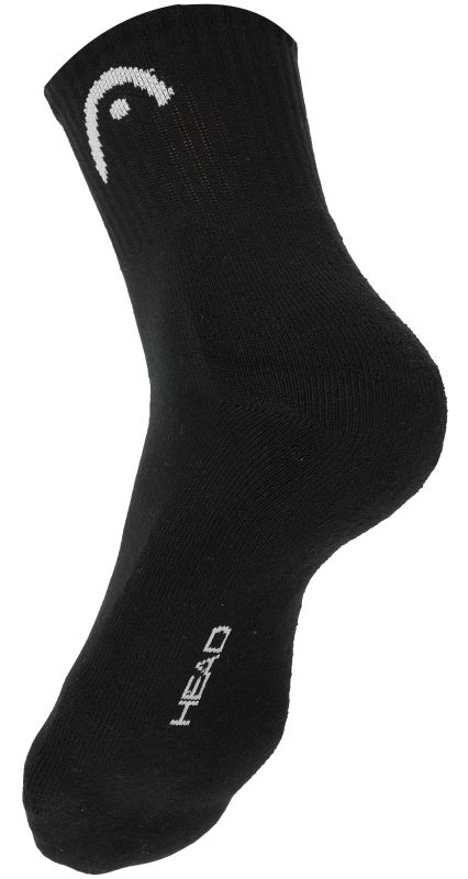 Шкарпетки Head ALL SPORTS TRAINING SHORT CREW 3P сірий, білий, чорний Чол 39-42