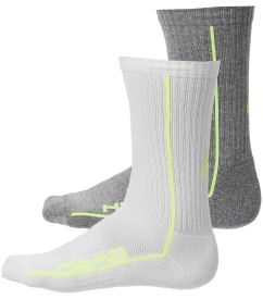 Шкарпетки Head ALL SPORTS PERFORMANCE CREW 2P сірий, білий Чол 39-42