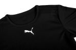Футболка Puma teamRISE Jersey Jr чорний Діт 140 см