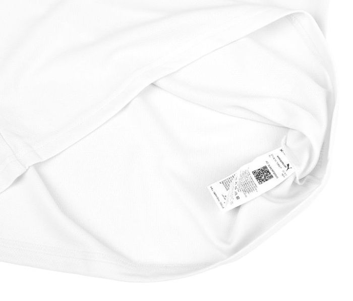 Футболка Puma teamRISE Jersey Jr білий Діт