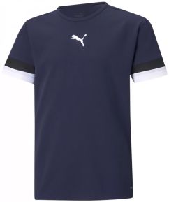 Футболка Puma teamRISE Jersey Jr темно-синій Діт