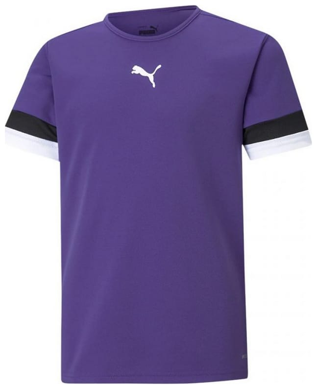 Футболка Puma teamRISE Jersey Jr фіолетовий Діт 116 см