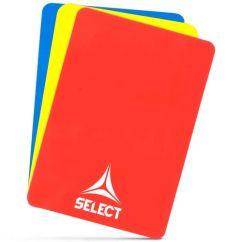 Картки суддівські арбітра SELECT Referee cards v24 (003) червон/жовто/синій